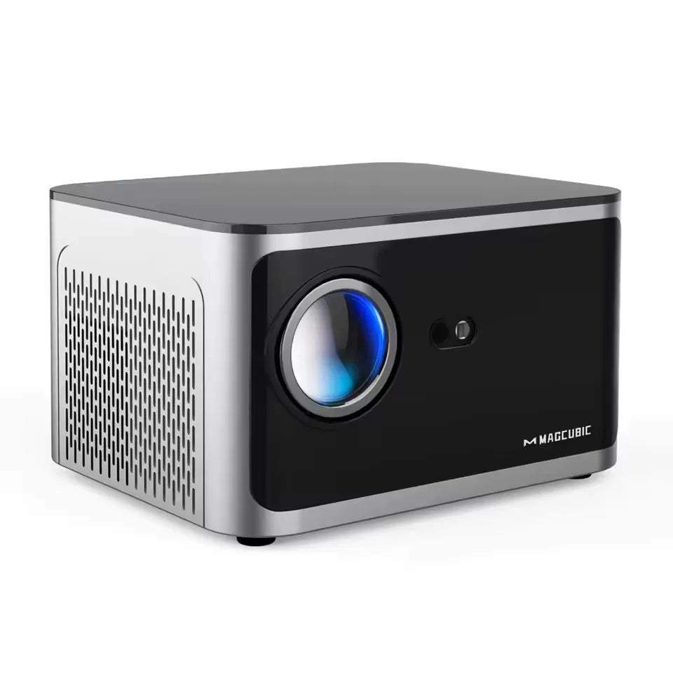Auto-Focus Smart Projector with Android 11, 4K Resolution, 580 ANSI Lumens, Wi-Fi 6, Bluetooth 5.0, Allwinner H713, Voice Control for Home Cinema - Model HY350
